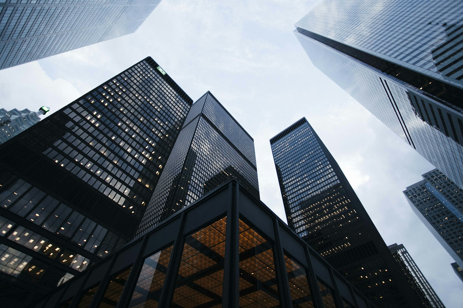 Illustrative photograph of a modern building facade